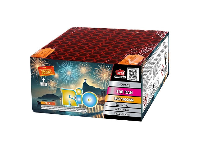 Ohňostroj - BATERIE VÝMETNIC RIO 100 RAN  2/1