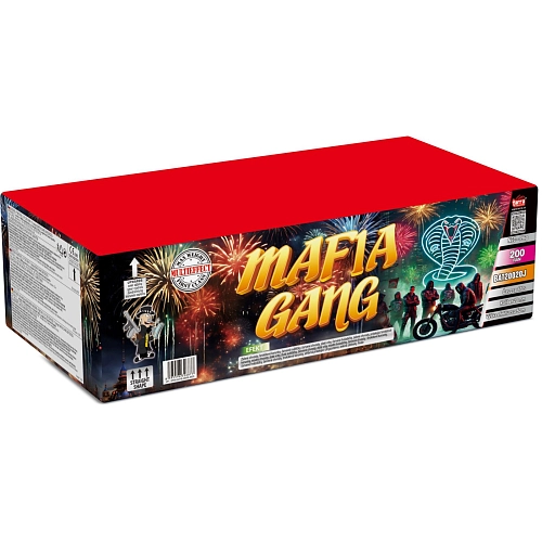 Ohňostroj - BATERIE VÝMETNIC MAFIA GANG 200 RAN 1/1