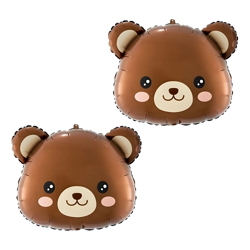 Balón fóliový Medvěd - medvídek - 60 cm - 2 ks