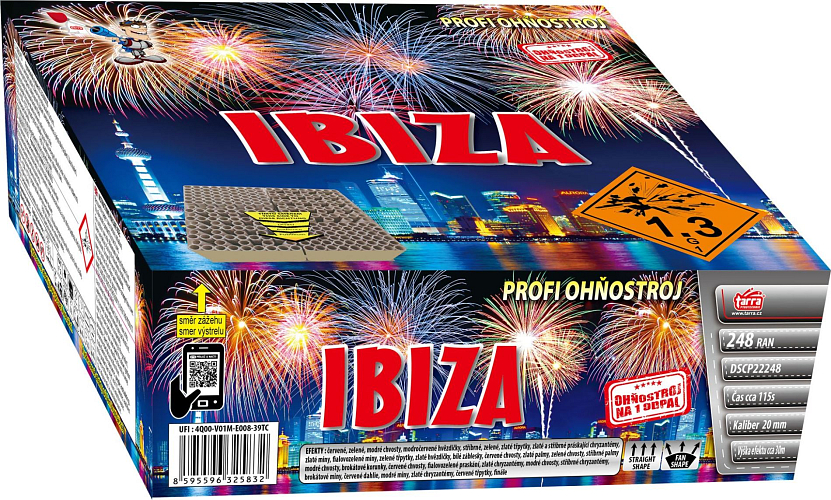 PROFI SLOŽENÝ OHŇOSTROJ IBIZA 248 RAN 1/1