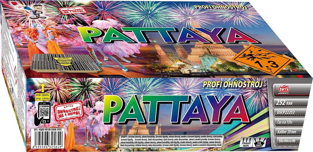 PROFI SLOŽENÝ OHŇOSTROJ PATTAYA 252 RAN 1/1
