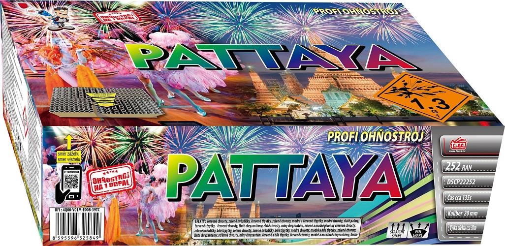 PROFI SLOŽENÝ OHŇOSTROJ PATTAYA 252 RAN 1/1