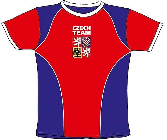 Pánské triko - hokej - Czech Team - ČR fanoušek - vel. L