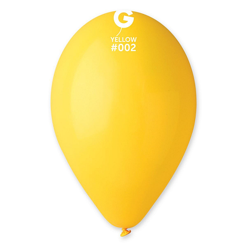 Balónky 100 ks ŽLUTÉ 26 cm pastelové
