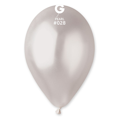 Balónky  metalické 100 ks perleťové - průměr 26 cm