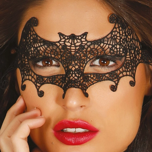 Škraboška - netopýr - černá maska - Rozlučka se svobodou