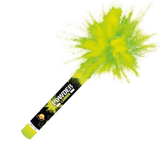 Konfety ŽLUTÝ PRÁŠEK - 28 cm