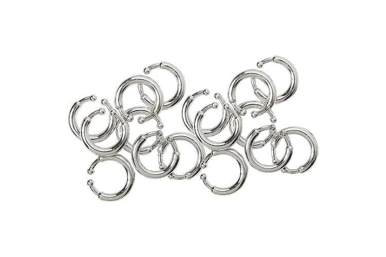 Sada falešných piercingových kroužků - piercing - 16 ks