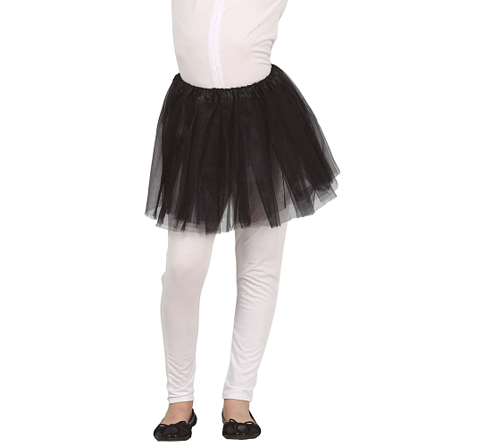 Dětská černá sukně TUTU 31cm