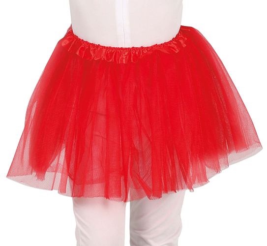Dětská červená sukně TUTU 31cm