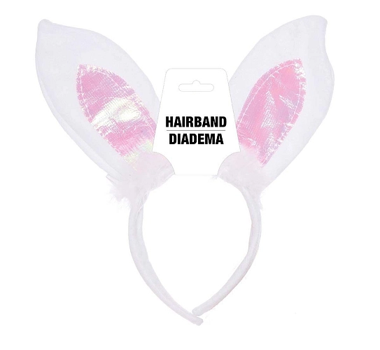 Čelenka králík - uši - zajíček - zajíc - Velikonoce