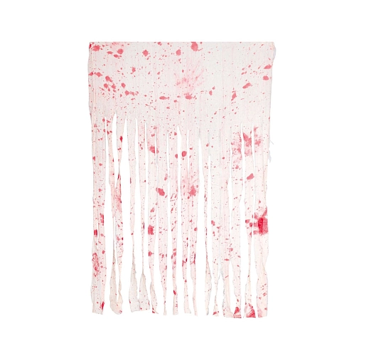 Krvavý závěs - krev na dveře - Halloween - 115 x 150 cm
