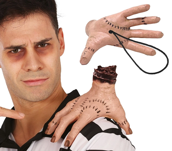 Ruka na rameno - Wednesday - Addamsova rodina - Halloween - 20 cm