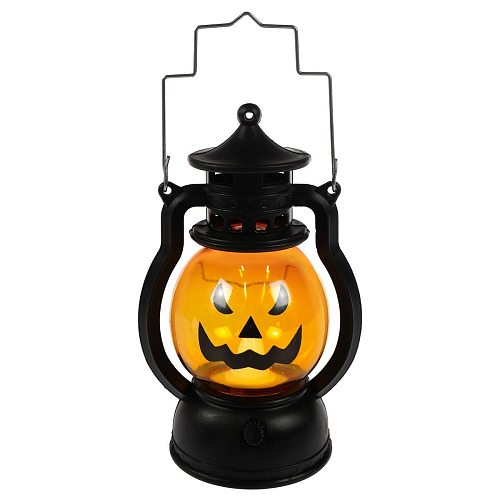 Lucerna - lampa - lampička - dýně - pumpkin - HALLOWEEN - 12 x 7,5 cm