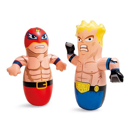 Nafukovací boxovací panák - vstavák - mix 2 druhy - 86 x 51 cm