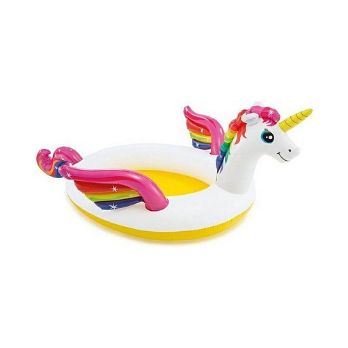 Nafukovací bazén dětský - jednorožec - unicorn -  272 x 193 x 104 cm