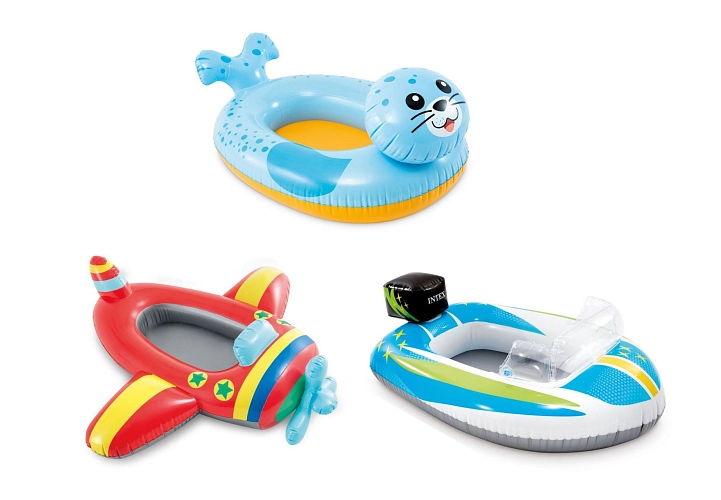 Nafukovací dětský člun 102 x 66 cm - 3 druhy
