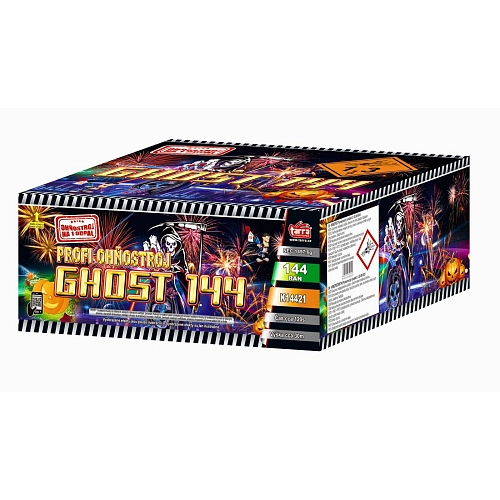 PROFI SLOŽENÝ OHŇOSTROJ GHOST 144 RAN - Halloween - 1/1