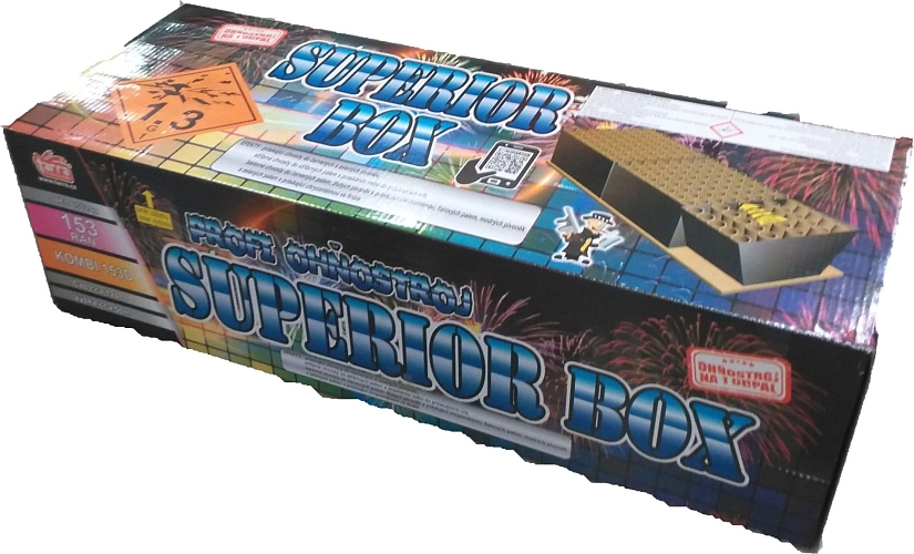 PROFI SLOŽENÝ OHŇOSTROJ SUPERIOR BOX 153 RAN 1/1