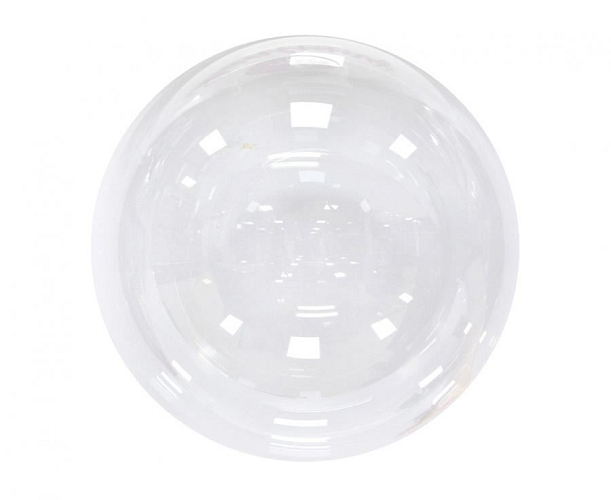 Balónek transparentní - průhledný  - 61 cm