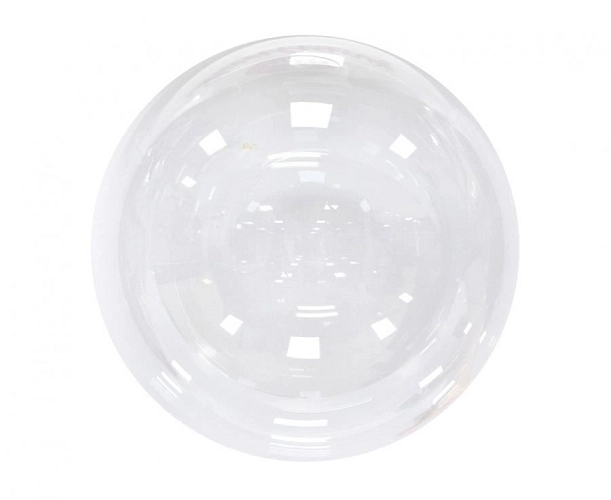 Balónek transparentní - průhledný  - 61 cm
