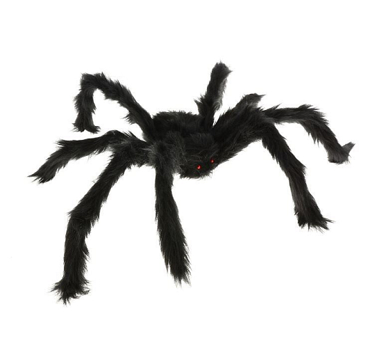Chlupatý tvarovatelný pavouk - HALLOWEEN - 60 cm