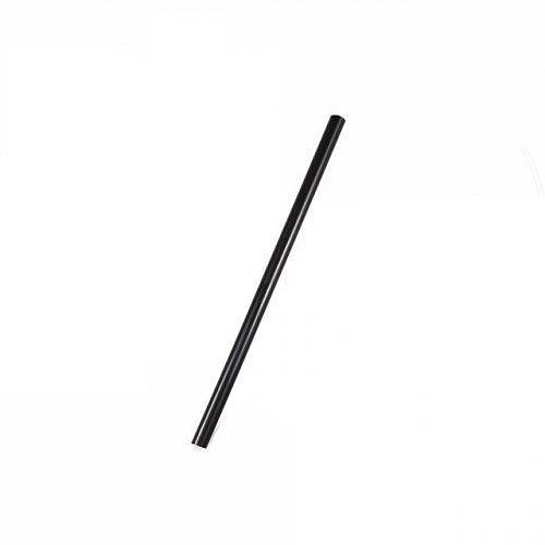 Plastová brčka - slámky - 5 x 130 mm - černé - 100 ks
