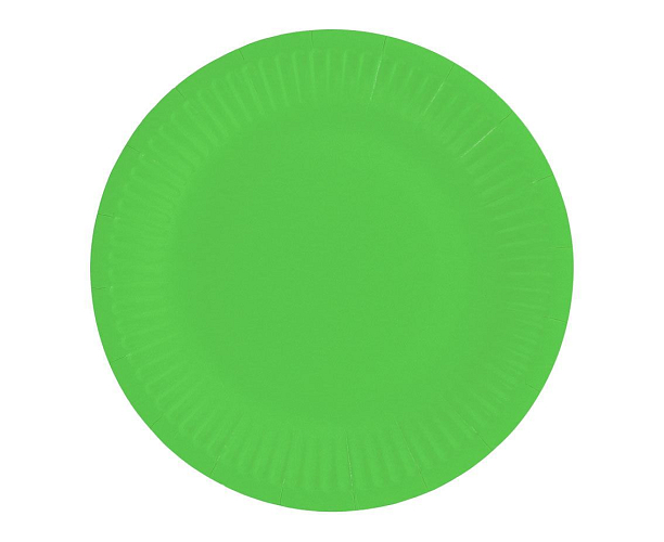 Talíře zelené 18 cm -  6 ks