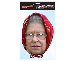 Královna Alžběta (Queen two)  -  Maska celebrit