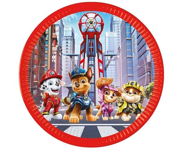 Talíře Paw Patrol - Tlapková Patrola 23 cm - 8ks