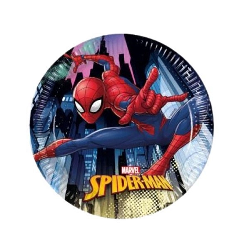 Papírový talíř  - Ultimate SPIDERMAN - 20 cm - 8 ks
