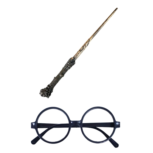 Sada kouzelník - čaroděj Harry - 2 ks