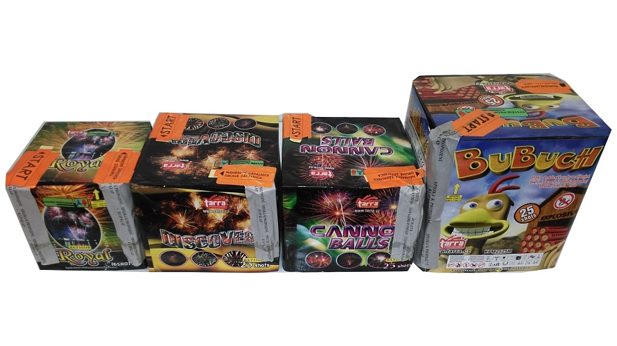 KOMPAKTNÍ SESTAVA 1 - Silvestrovský ohňostroj