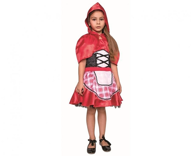 Dětský kostým Červená karkulka - vel.130-140 cm