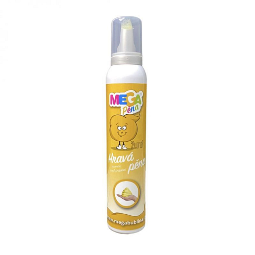 MEGABUBLINA - MegaPěna 200ml - ŽLUTÁ