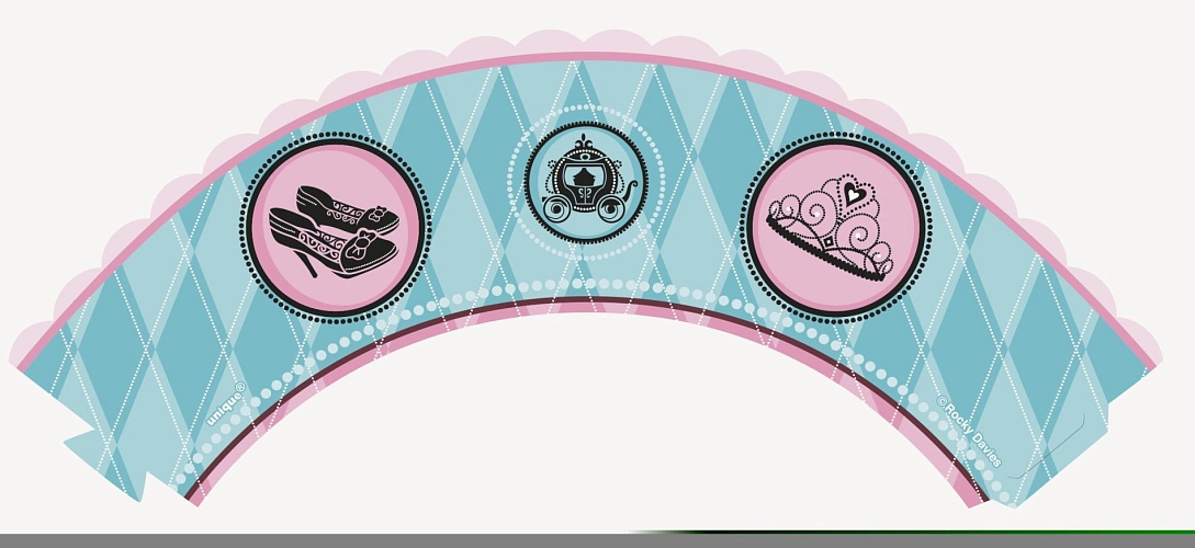 KOŠÍČKY NA MUFFINY - POHÁDKOVÁ PRINCEZNA - 12 ks