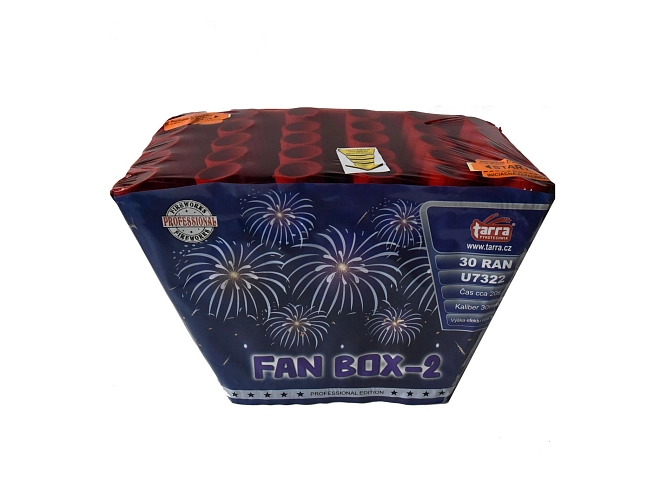 OHŇOSTROJ  / BATERIE VÝMETNIC  FAN BOX  2 - 30 RAN 4/1