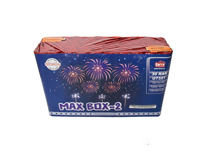 OHŇOSTROJ  / BATERIE VÝMETNIC MAX BOX 2 -  30 RAN 4/1