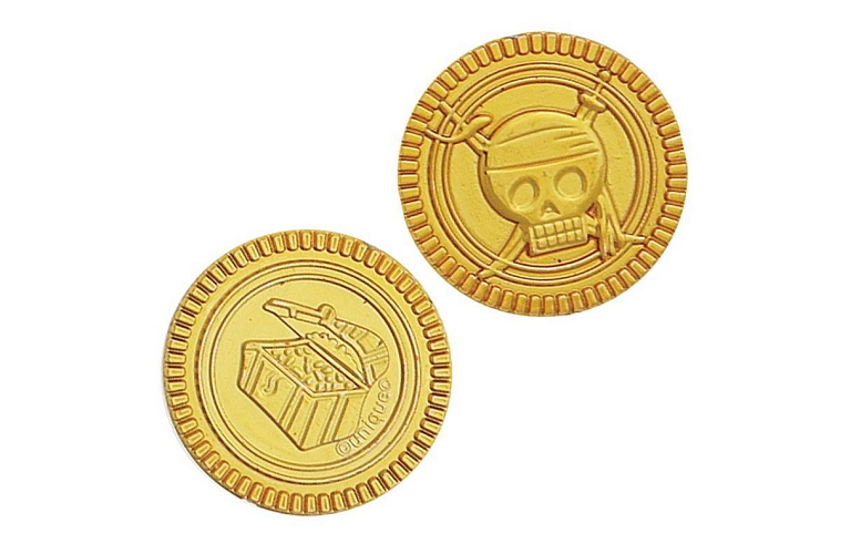 Mince pirátské - poklad - síťka - 30 ks
