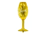 Balón fóliový šampuska - champagne - Silvestr - Happy New Year - 52 cm
