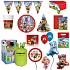Dětská narozeninová sada Tlapková Patrola - Paw Patrol s balónky a heliem - 12 osob, 104 ks