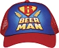 Párty kšiltovka Beer Man - pivo - Oktoberfest - unisex