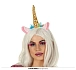 Čelenka JEDNOROŽEC / UNICORN - zlatá