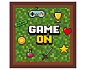Papírové ubrousky Game On - Minecraft - 33 x 33 cm - 20 ks