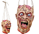 Závěsná dekorace - Hlava monstra - Halloween - 28 cm