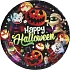 Papírové talíře Happy Halloween - monster - strašidla - 23 cm - 6 ks