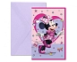Pozvánky myška Minnie Happy Helpers - narozeniny - 6ks