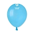 Balónky latexové MINI - 13 cm – Světle modrá, 1 ks