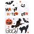 Nálepky - samolepky Happy Halloween - 18 ks