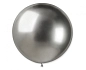 Balónek chromovaný 80 cm - stříbrný lesklý - Silvestr - 1 ks